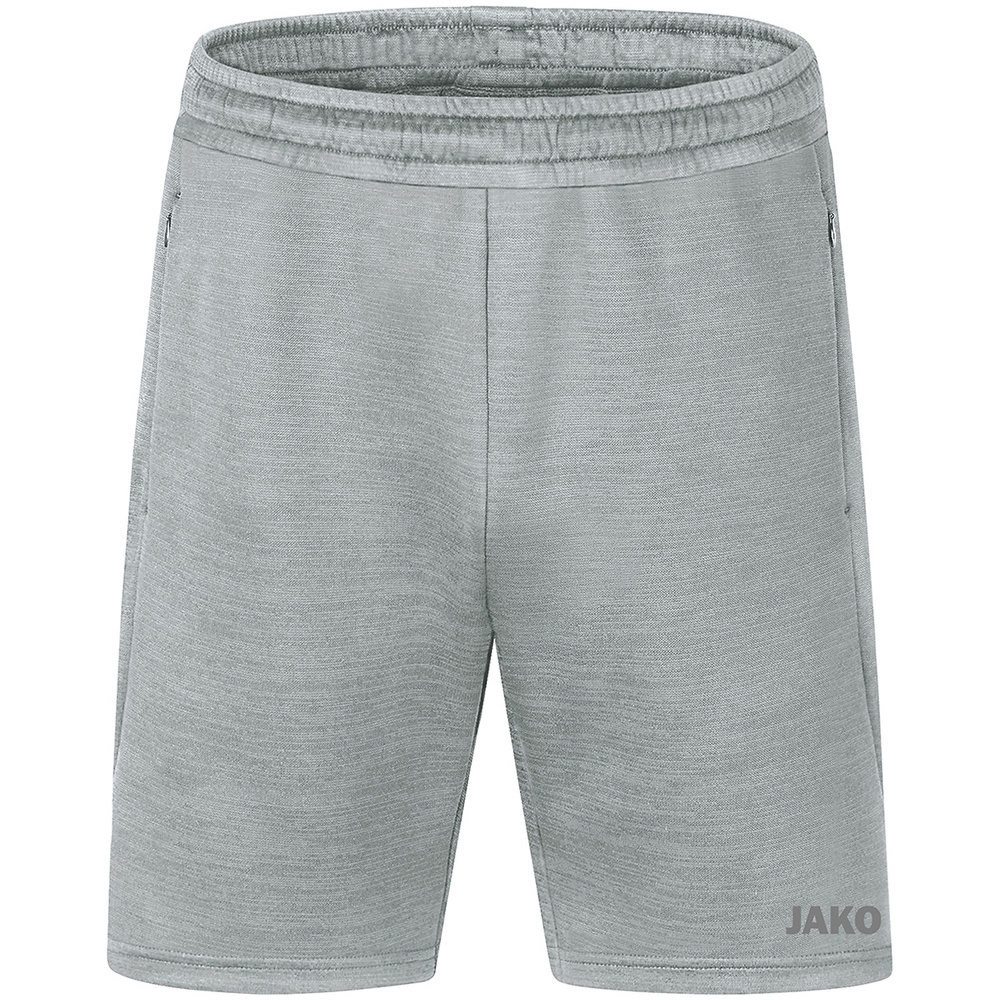 SHORT JAKO CHALLENGE, GRIS MELANGE HOMBRE. S M L XL 2XL 3XL 4XL 