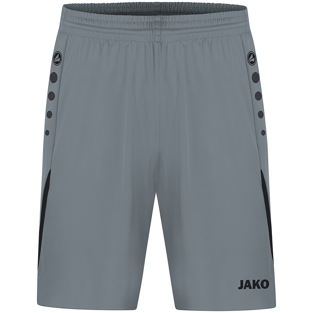 SHORT JAKO CHALLENGE, GRIS PIEDRA-NEGRO HOMBRE. S M L XL 2XL 