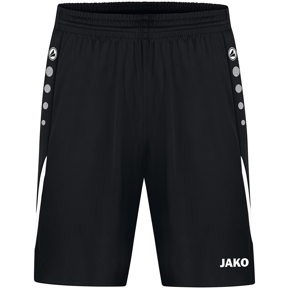 SHORT JAKO CHALLENGE, NEGRO-BLANCO NIÑO. 116 128 140 152 164 