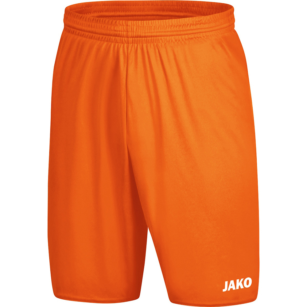 SHORT JAKO MANCHESTER 2.0, NARANJA HOMBRE. S M L XL 2XL 3XL 