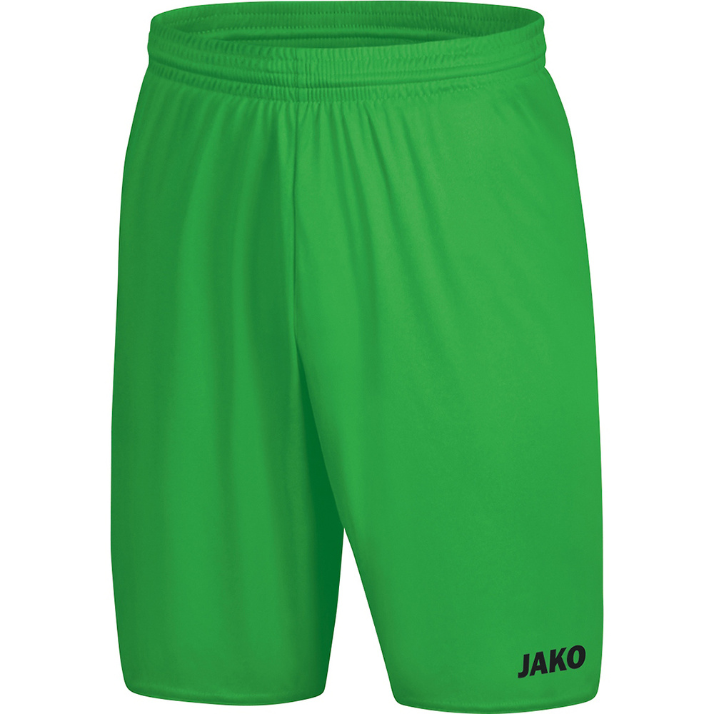 SHORT JAKO MANCHESTER 2.0, VERDE SUAVE NIÑO. 104 116 128 140 152 164 