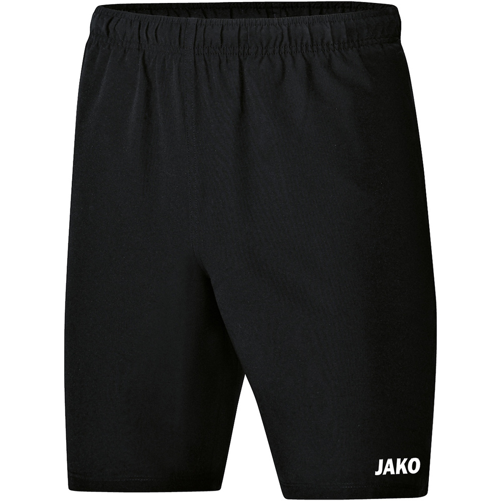 SHORTS JAKO CLASSICO, NEGRO HOMBRE. S M L XL 2XL 3XL 4XL 