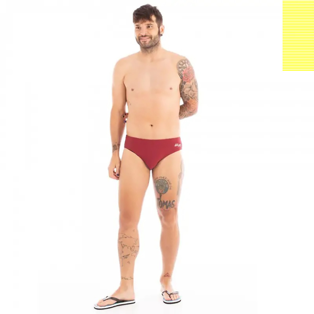 SLIP SQUBA TRAINING GRANATE HOMBRE. S M L XL 2XL 