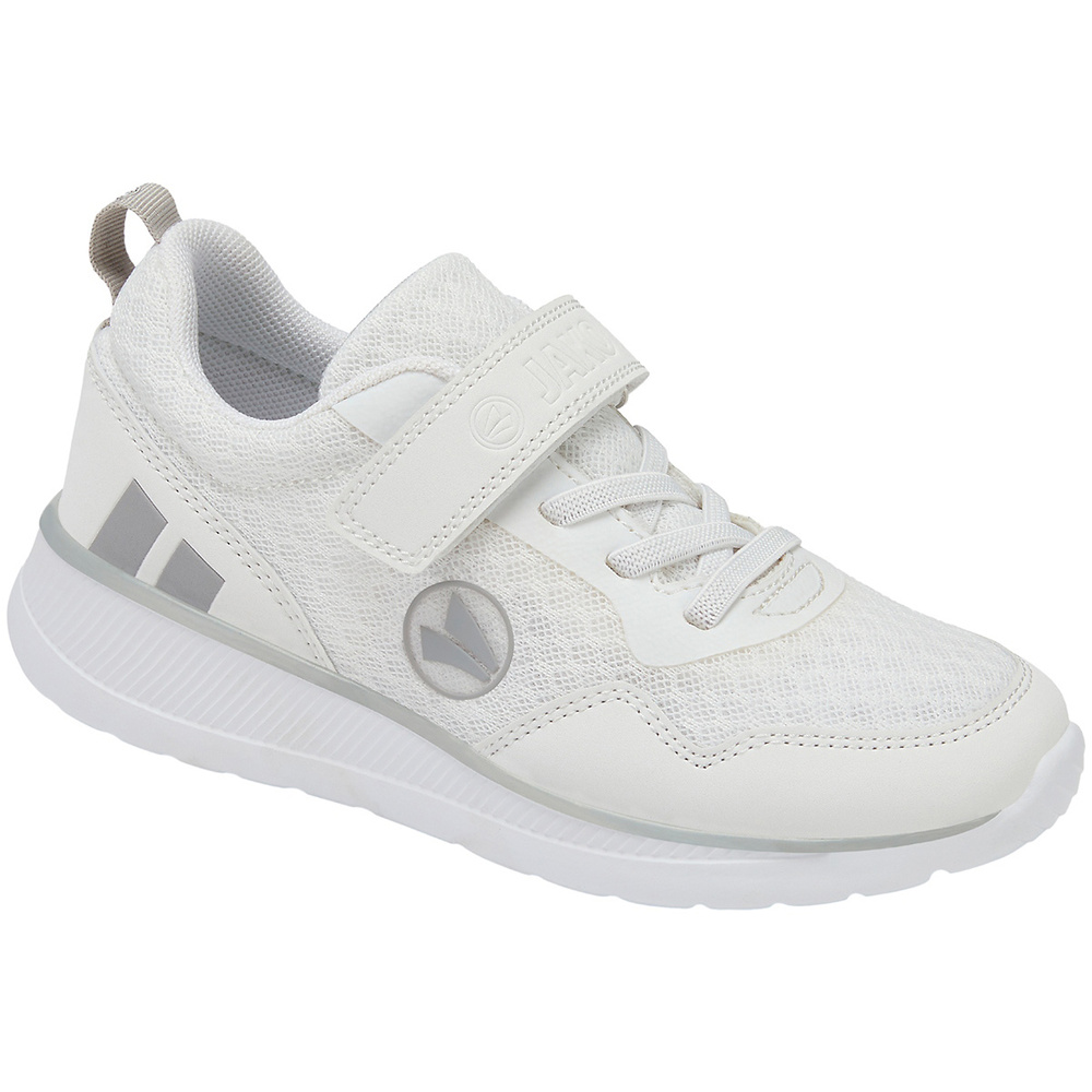 SNEAKER JAKO PERFORMANCE JUNIOR, BLANCO-GRIS. 28 29 30 31 32 33 34 35 36 37 38 39 40 