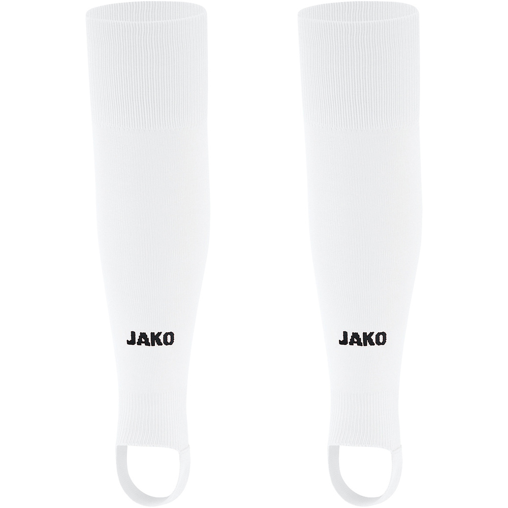 STIRRUPS JAKO GLASGOW 2.0, BLANCO. BAMBINI (ALTURA HASTA 135 CM.) JUNIOR (ALTURA HASTA 165 CM.) SENIOR (ALTURA MÁS DE 165 CM.) 