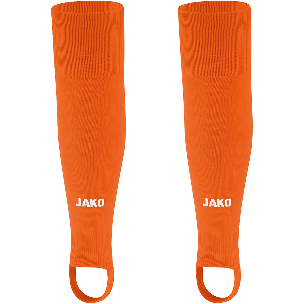 STIRRUPS JAKO GLASGOW 2.0, NARANJA NEÓN. BAMBINI (ALTURA HASTA 135 CM.) JUNIOR (ALTURA HASTA 165 CM.) SENIOR (ALTURA MÁS DE 165 CM.) 