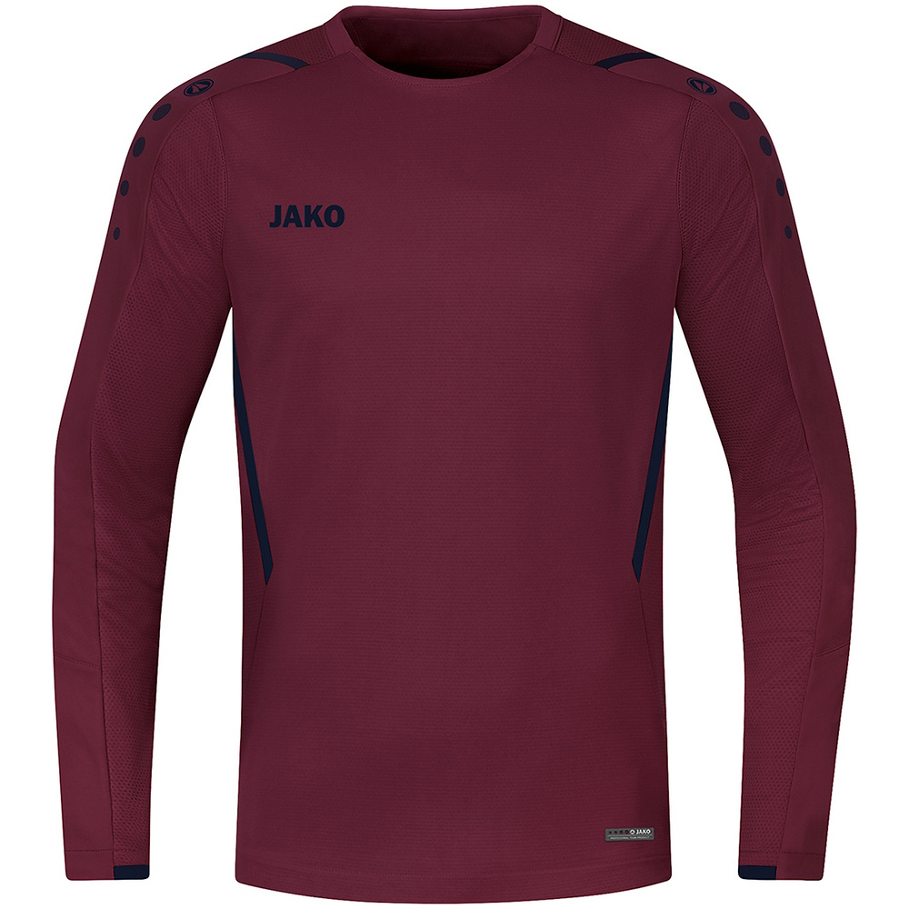 SUDADERA JAKO CHALLENGE, BURDEOS-MARINO HOMBRE. S M L XL 2XL 