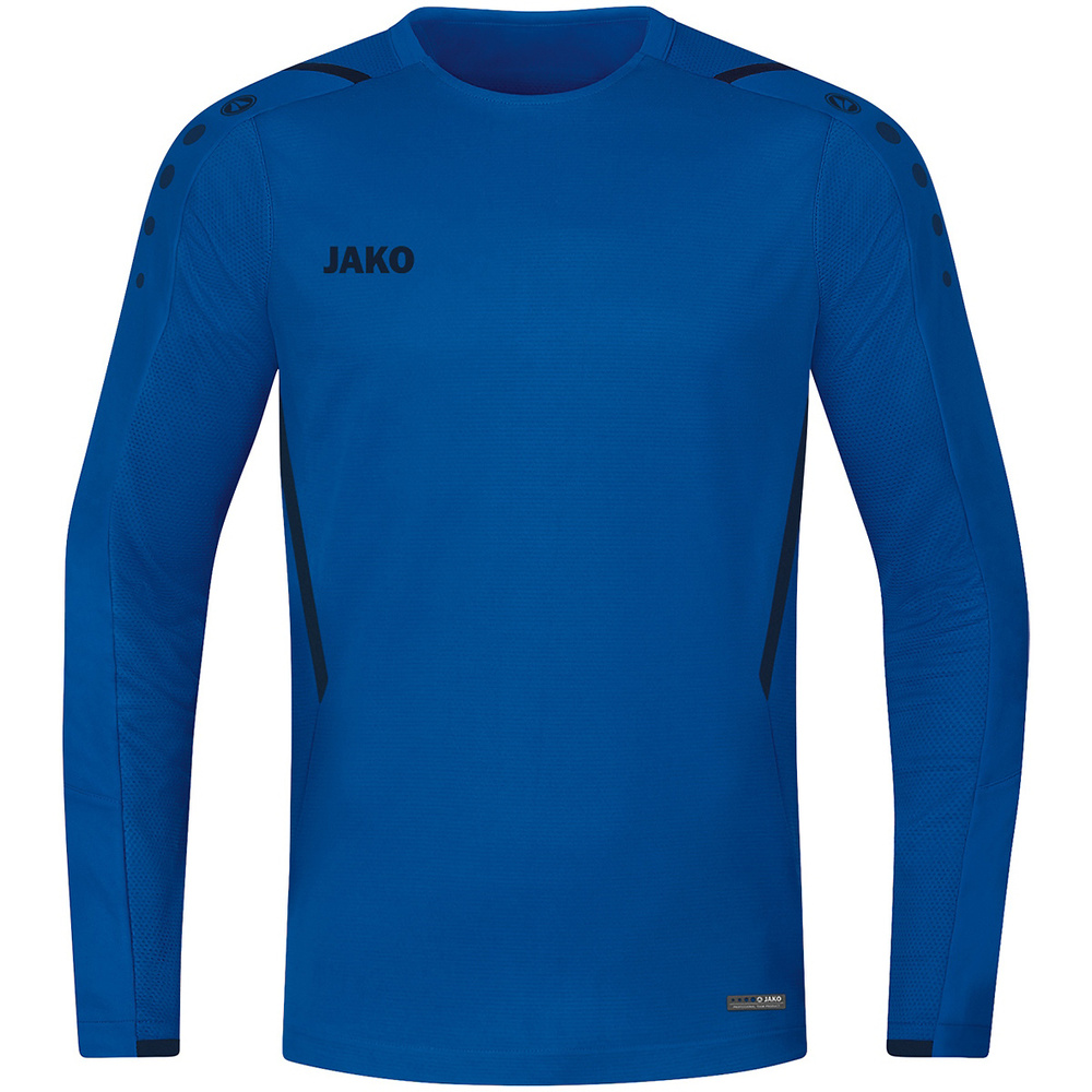 SUDADERA JAKO CHALLENGE, ROYAL-MARINO HOMBRE. S M L XL 2XL 