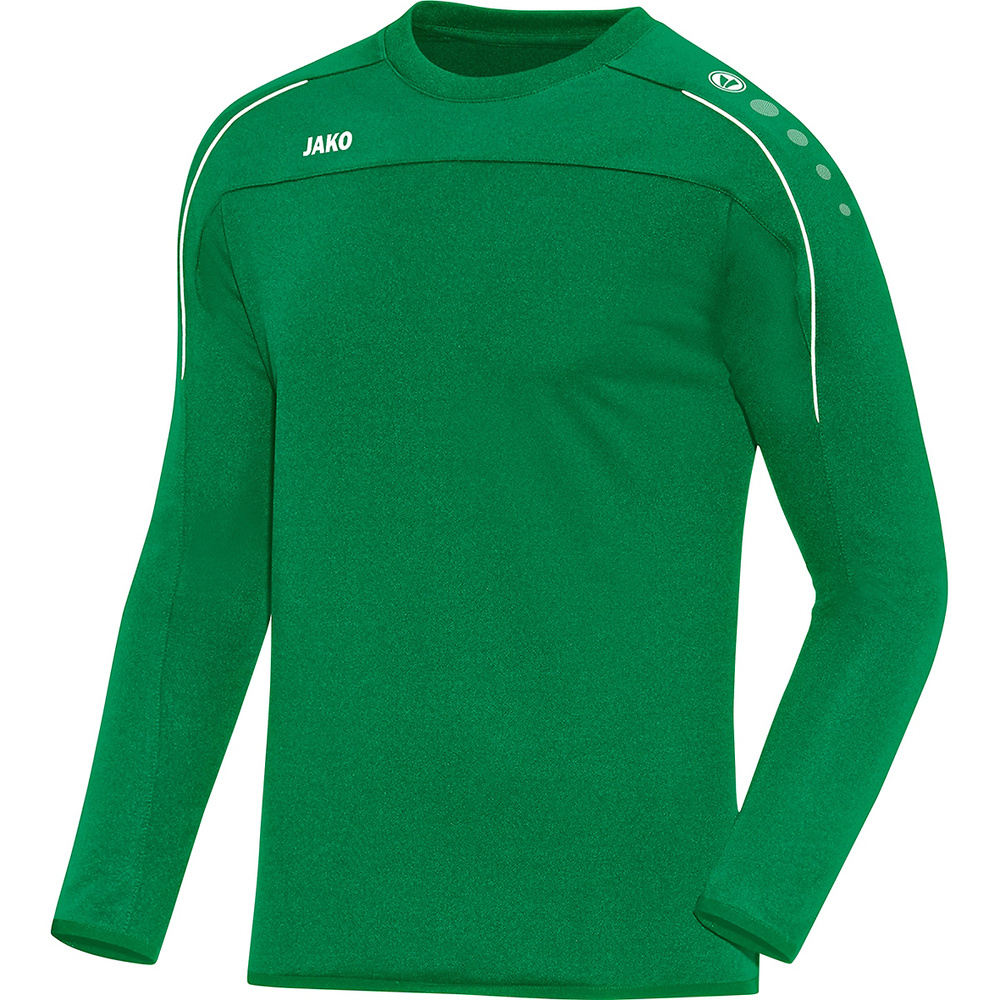 SUDADERA JAKO CLASSICO, VERDE NIÑO. 116 128 140 152 164 