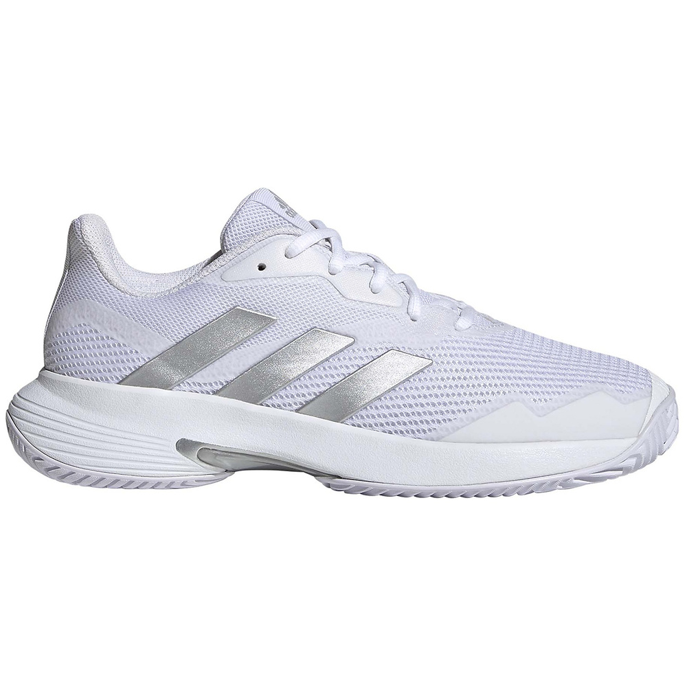 ZAPATILLAS ADIDAS COURTJAM CONTROL, BLANCA-GRIS MUJER. 36 36 2/3 37 1/3 38 38 2/3 39 1/3 40 40 2/3 41 1/3 42 42 2/3 