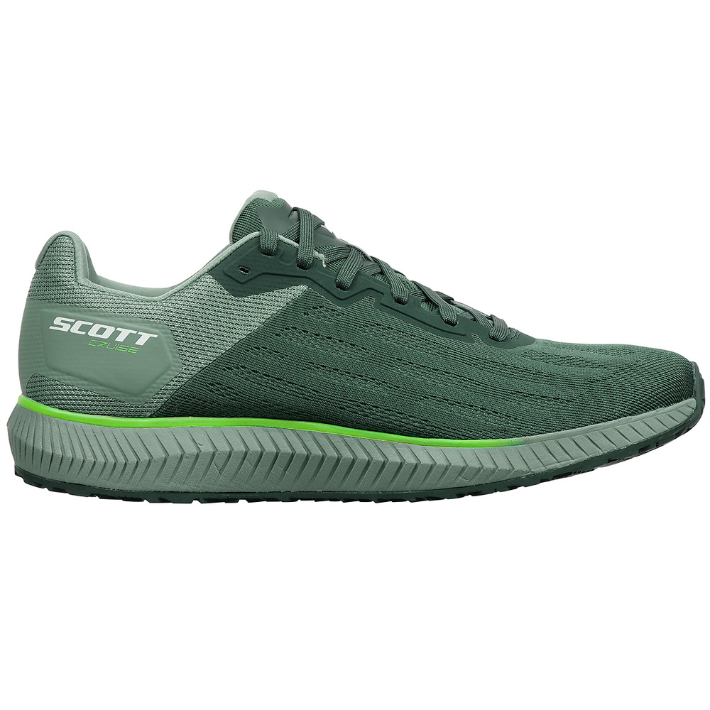 ZAPATILLAS SCOTT CRUISE, VERDE AHUMADO-VERDE JAZMÍN HOMBRE. 40 40,5 41 42 43 44,5 45 45,5 46 47 