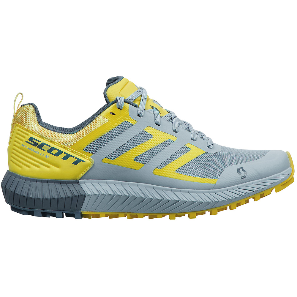 ZAPATILLAS SCOTT WS KINABALU 2, AZUL HIELO-AMARILLA MUJER. 36 36,5 37,5 38 38,5 39 40 40,5 41 42 42,5 43 