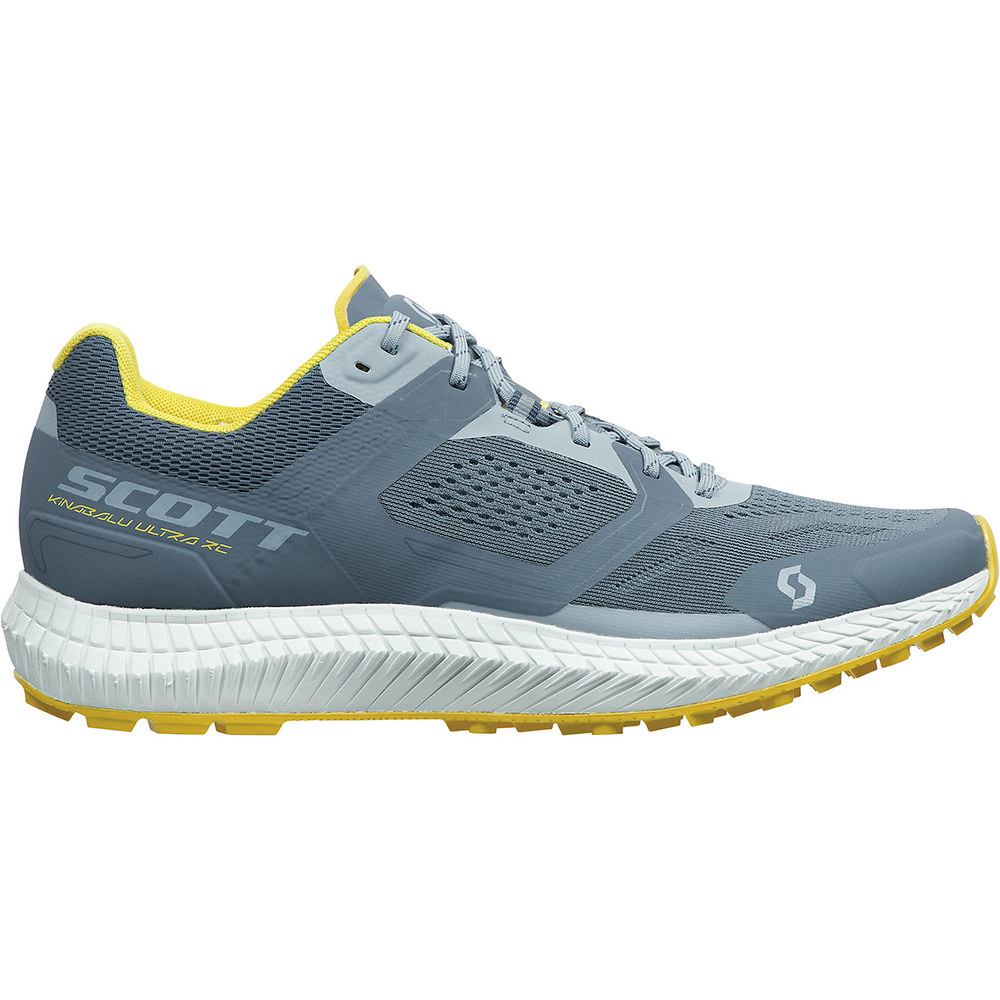 ZAPATILLAS SCOTT WS KINABALU ULTRA RC, AZUL HIELO-AMARILLA MUJER. 37,5 38 38,5 39 40 40,5 41 42 42,5 