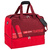 BOLSA CON ZAPATILLERO SALLERX.72, ROJO-BURDEOS-BLANCO.