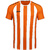 CAMISETA JAKO INTER MANGA CORTA, NARANJA NEÓN-BLANCA NIÑO.