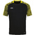 CAMISETA JAKO PERFORMANCE, NEGRA-AMARILLA HOMBRE.