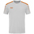 CAMISETA JAKO POWER MANGA CORTA, GRIS-NARANJA NEÓN HOMBRE.