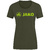 CAMISETA JAKO PROMO, CAQUI-VERDE NEÓN MUJER.