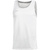 CAMISETA JAKO RUN 2.0 SIN MANGAS, BLANCA HOMBRE.