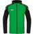 CHAQUETA CON CAPUCHA JAKO PERFORMANCE, VERDE-NEGRA HOMBRE.