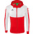 CHAQUETA DE ENTRENAMIENTO CON CAPUCHA ERIMA SIX WINGS, ROJA-BLANCA HOMBRE.