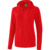 CHAQUETA-SUDADERA CON CAPUCHA ERIMA, ROJA MUJER.