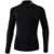 ERIMA ATHLETIC LONGSLEEVE TURTLENECK TOP, BLACK UNISEX.