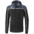 ERIMA CHANGE TRAINING JACKET WITH HOOD, BLACK GREY-SLATE GREY-WHITE KIDS.