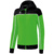 ERIMA CHANGE TRAINING JACKET WITH HOOD, GREEN-BLACK-WHITE WOMEN.