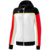 ERIMA CHANGE TRAINING JACKET WITH HOOD, WHITE-BLACK-RED WOMEN.