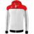 ERIMA CHANGE TRAINING JACKET WITH HOOD, WHITE-RED-BLACK KIDS.