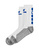 ERIMA CLASSIC 5-C CALCETINES, BLANCO-ROYAL.