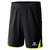 ERIMA CLASSIC 5-C SHORTS, NEGRO-AMARILLO FLÚOR HOMBRE.