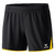 ERIMA CLASSIC 5-C SHORTS, NEGRO-AMARILLO MUJER.