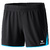 ERIMA CLASSIC 5-C SHORTS, NEGRO-CURACAO MUJER.