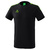 ERIMA ESSENTIAL 5-C CAMISETA MANGA CORTA, NEGRA-VERDE GECKO HOMBRE.