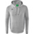 ERIMA ESSENTIAL TEAM HOODY, LIGHT GREY MARL-SLATE GREY MEN.