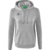 ERIMA ESSENTIAL TEAM HOODY, LIGHT GREY MARL-SLATE GREY WOMEN.