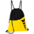 ERIMA SIX WINGS GYM BAG, YELLOW-BLACK.