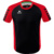 ERIMA SIX WINGS JERSEY SHORT SLEEVE, BLACK-RED KIDS.