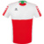 ERIMA SIX WINGS JERSEY SHORT SLEEVE, RED-WHITE KIDS.