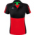 ERIMA SIX WINGS POLO-SHIRT, RED-BLACK WOMEN.