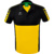 ERIMA SIX WINGS POLO-SHIRT, YELLOW-BLACK MEN.