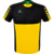 ERIMA SIX WINGS T-SHIRT SHORT SLEEVE, YELLOW-BLACK MEN.