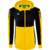 ERIMA SIX WINGS TRAINING JACKET WITH HOOD, YELLOW-BLACK WOMEN.