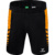 ERIMA SIX WINGS WORKER SHORTS, BLACK-NEW ORANGE KIDS.