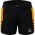 ERIMA SIX WINGS WORKER SHORTS, BLACK-NEW ORANGE WOMEN.