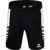 ERIMA SIX WINGS WORKER SHORTS, BLACK-WHITE KIDS.