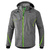 ERIMA SOFTSHELL JACKET FUNCTION, GREY MARL-GREEN GECKO KIDS.