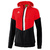 ERIMA SQUAD CHAQUETA CON CAPUCHA, ROJO-NEGRO-BLANCO MUJER.